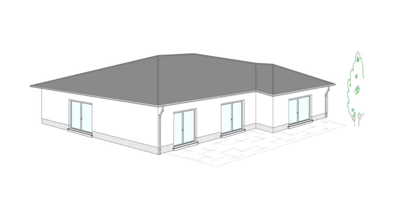 FMB Bubgalow Perspektive